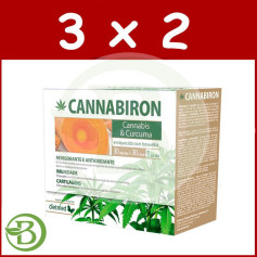 Pack 3x2 Cannabiron 30 Cápsulas + 30 Comprimidos Dietmed