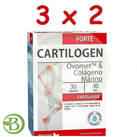 Pack 3x2 Cartilogen Forte 30 Capsulas Dietmed