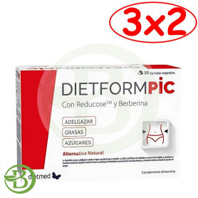 Pack 3x2 Dietformpic 30 Cápsulas Dietmed