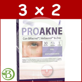 Pack 3x2 Proakne 30 Cápsulas Dietmed