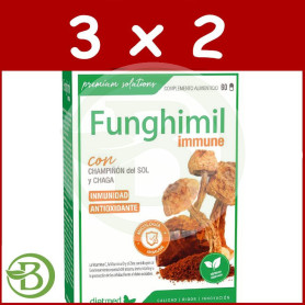 Pack 3x2 Funghimil Inmune 60 Cápsulas Dietmed
