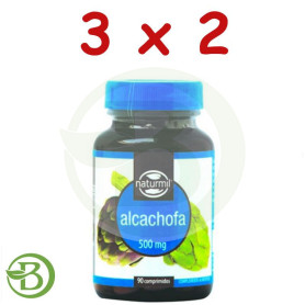 Pack 3x2 Alcachofa 500Mg. 90 Comprimidos Naturmil