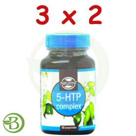 Pack 3x2 5-HTP Complex 60 Comprimidos Naturmil