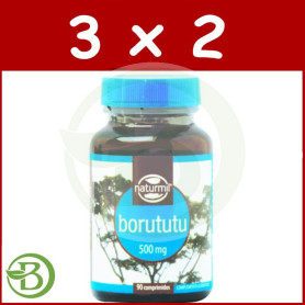 Pack 3x2 BORUTUTU 500 MG 90 COMP NATURMIL