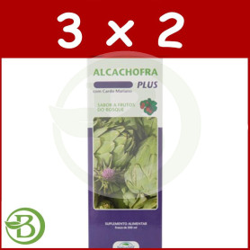 Pack 3x2 Alcachofa Plus Con Cardo Mariano 500Ml. Naturmil