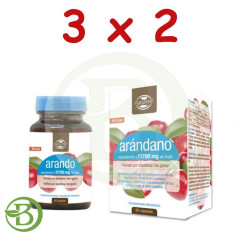 Pacote 3x2 Blueberry 60 Cápsulas Naturmil