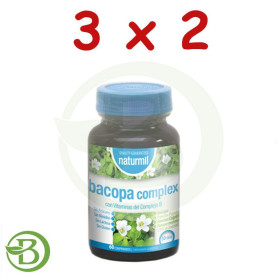 Pack 3x2 Bacopa Complex 60 Comprimidos Naturmil