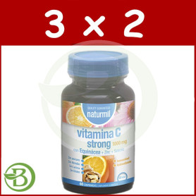 Pack 3x2 Vitamina C Strong 1000Mg 60 Comprimidos Naturmil