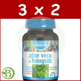 Pack 3x2 Aloe Vera + Frangula 90 Comprimidos Naturmil