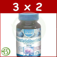 Pack 3x2 Fosfatidilserina Complex 200Mg 30 Cápsulas Naturmil