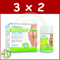 Pack 3x2 Fórmula Brasileira 60 + 60 Comprimidos Novity - Dietmed