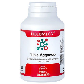 Holomega Triplo Magnésio 180 Cápsulas Equisalud