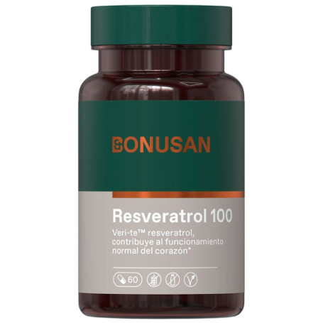 Resveratrol 100 60 Cápsulas Bonusan