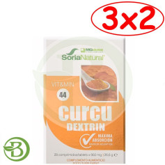 Pacote 3x2 Curcu Dextrina MgDose