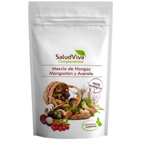 Mix de Cogumelos e Mangostim Orgânico 125G Salud Viva