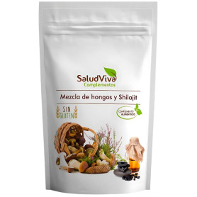 Mistura de Cogumelos e Shilajit 125G Salud Viva