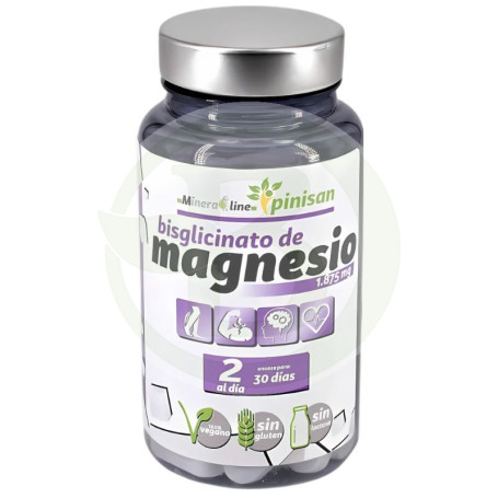 Bisglicinato de magnésio 60 comprimidos Pinisan