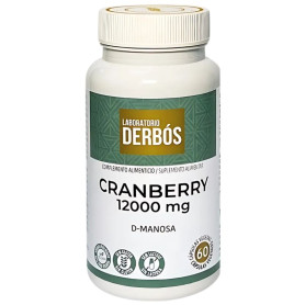 Cranberry 12000mg 60 Cápsulas Vegetais Derbós