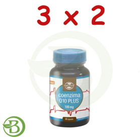 Pack 3x2 Coenzima Q10 Plus 100Mg. 60 cápsulas Naturmil