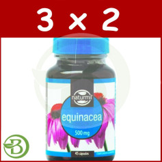 Pack 3x2 Equinácea 500Mg. 45 Cápsulas Naturmil