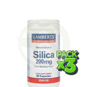 Pack 3x Silicio 200Mg. Lamberts