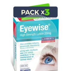 Pacote 3x EYEWISE 60 COMPRIMIDOS LAMBERTS