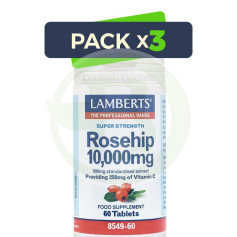 Pacote com 3 Lamberts Rosehips