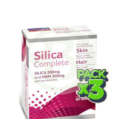 Pacote 3x Silica Complete 60 Cápsulas Lamberts