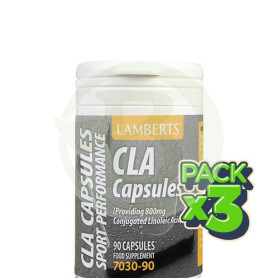 Pack 3x CLA 90 Cápsulas Lamberts