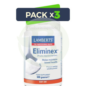 Pack 3x Eliminex (FOS) 500Gr. Lamberts