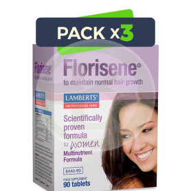 Pack 3x Florisene 90 Tabletas Lamberts