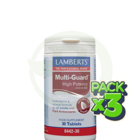 Pack 3x Multi-Guard 30 Tabletas Lamberts