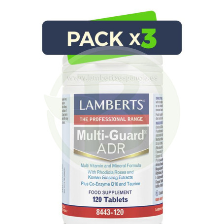 Pack 3x Multi-Guard ADR 120 Tabletas Lamberts
