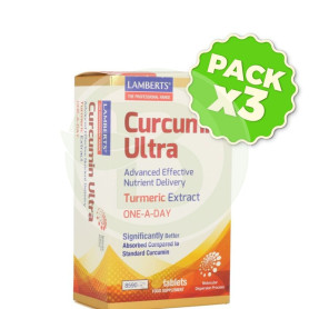 Pack 3x Curcumín Ultra 30 Tabletas Lamberts