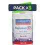 Pack 3x Magnesio 375 180 Tabletas Lamberts