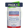 Pack 3x Sulfato De Glucosamina 2Kcl 120 Comprimidos Lamberts