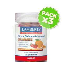 Pack 3x Biome Balance Advance 60 Gominolas Lamberts