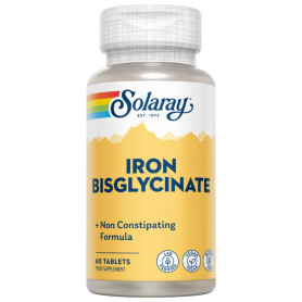 Bisglicinato de Ferro 60 Comprimidos Solaray