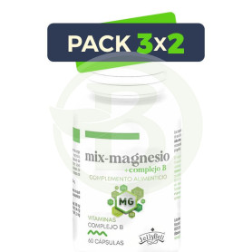 Pack 3x2 Mix-Magnesio 60 Cápsulas Jellybell