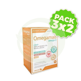Pack 3x2 Omegamais 60 Perlas Dietmed