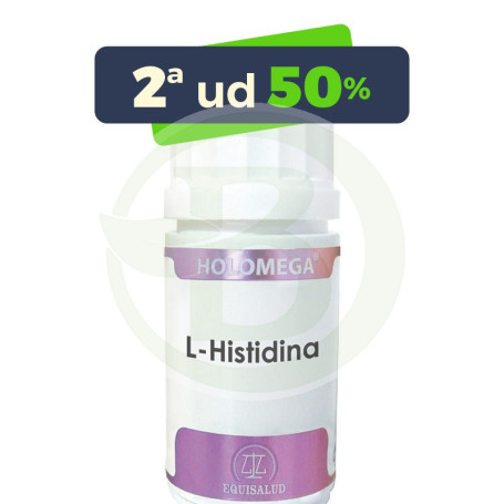Holomega L-Histidina 60 Cápsulas Equisalud Pack (2a Ud al 50%)