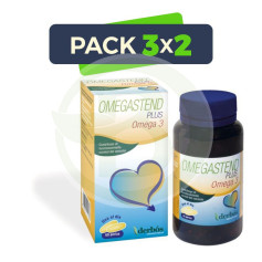 Pack 3x2 Omegastend Plus 60 Pérolas Derbos
