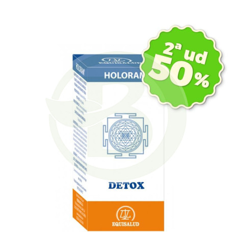 Holoram Detox 60 Cápsulas Equisalud Pack (2a Ud al 50%)