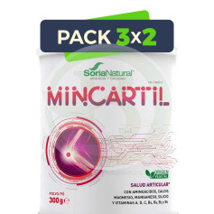 Pack 3x2 Mincartil Classic 300Gr. Soria Natural