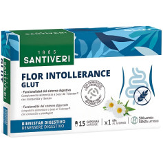 Intolerância Floral Glut 15 Cápsulas Santiveri
