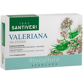 Fit Plants Valeriana 30 Cápsulas Santiveri