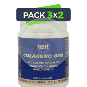 Pack 3x2 Colágeno Classic Naranaja 340Gr. G.S.N.