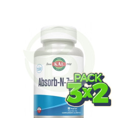 Pacote 3x2 Absorb-N. Zyme 90 comprimidos de Kal