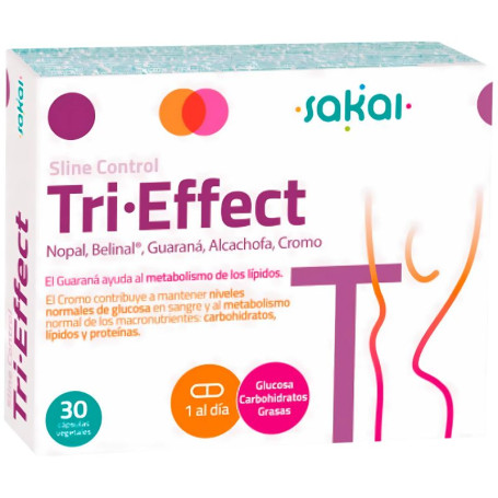 Sline Control Trieffect 30 Cápsulas Vegetais Sakai
