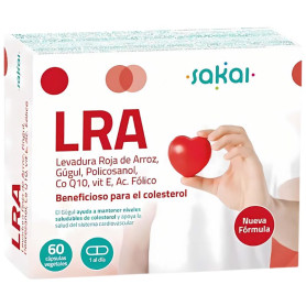 Arroz Vermelho Fermentado Sakai 60 Cápsulas Vegetais